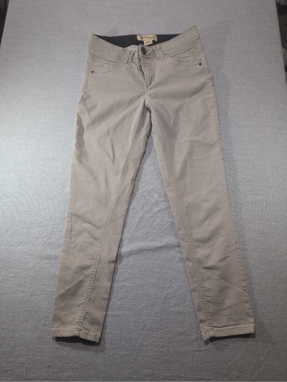 Democracy beige skinny pants